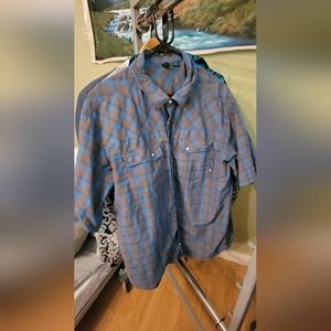 Outdoor pearl buttons shirt